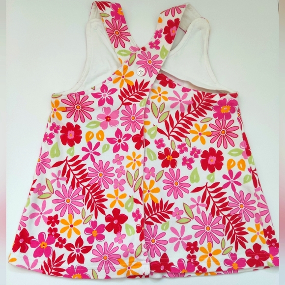 Gymboree Tropical Floral Jumper & Pure White Camisole Top for Little Girl 2/$18 - Picture 3 of 13